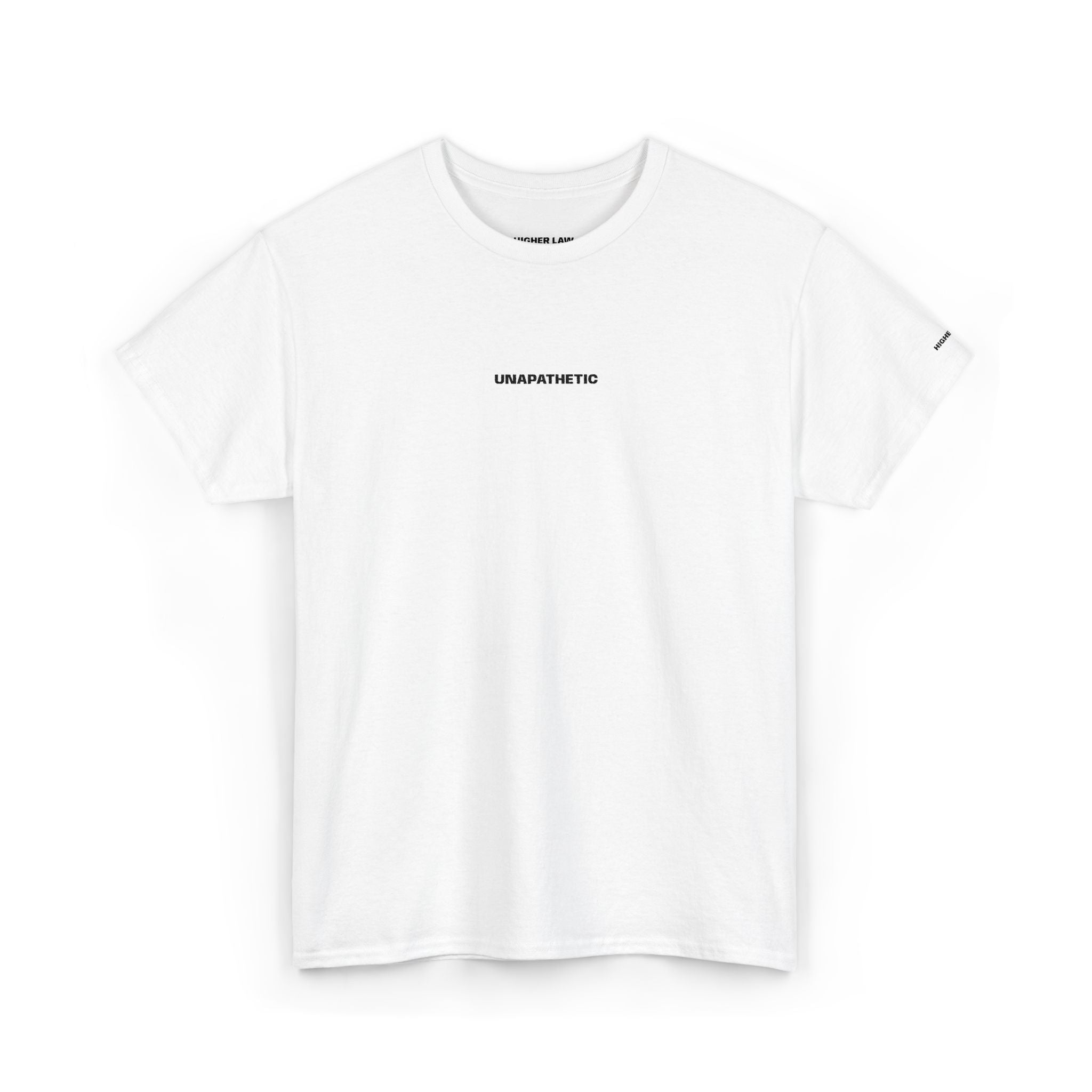 "Unapathic" embroidered tee